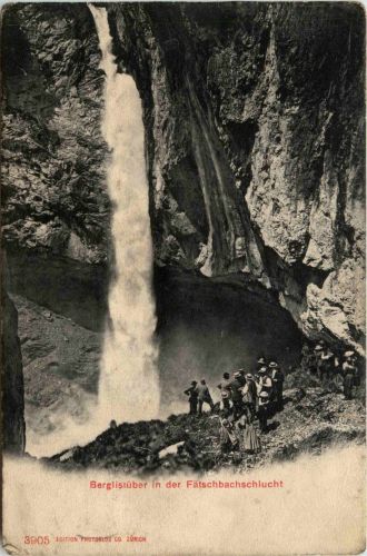 Berglistüber in der Fätschbachschlucht