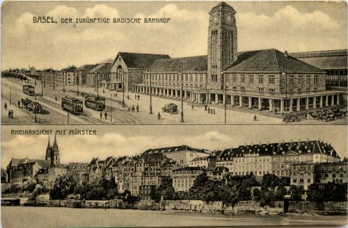 Basel - Der zukünftige Badische Bahnhof