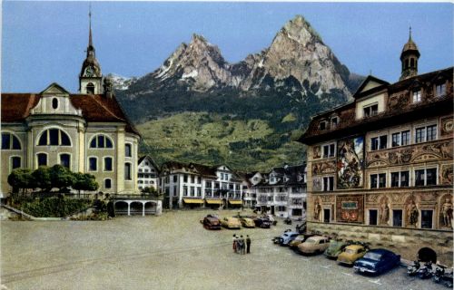 Schwyz - Rathausplatz