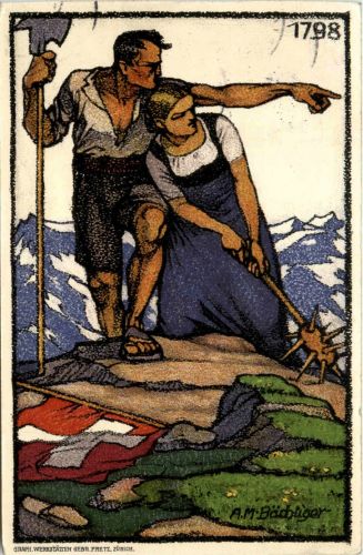 Bundesfeier Postkarte 1913