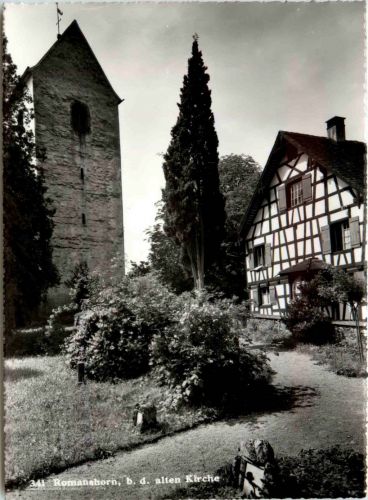 Romanshorn bei der alten Kirche