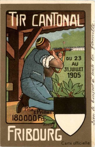 Fribourg - Tir Cantonal 1905