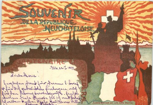 Souvenir de la Republique Neuchateloise
