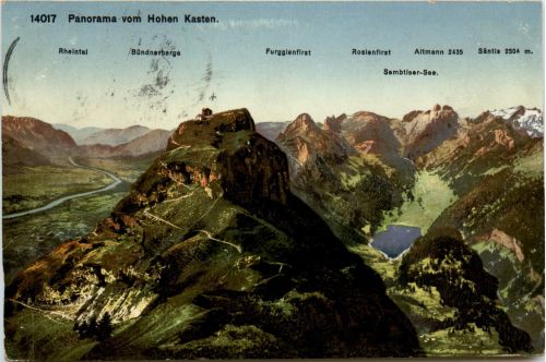 Panorama vom Hohen Kasten