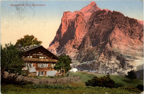 Bernerhaus und Wetterhorn