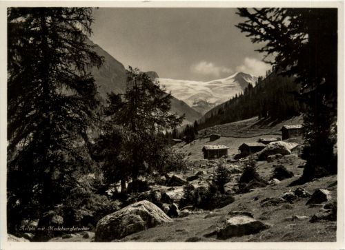 Curaglia - Aelpli mit Medelsergletscher