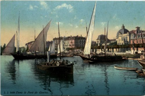 Geneve - Dans le Port