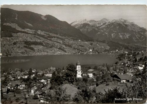 Sachseln mit Pilatus