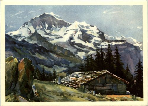 Jungfrau - Künstlerkarte