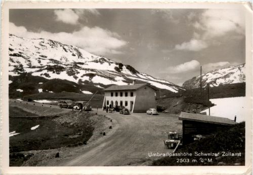 Umbrailpasshöhe - Schweizer Zoll