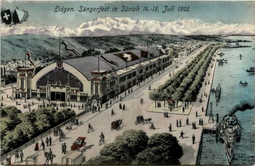 Eidgen. Sängerfest in Zürich 1905