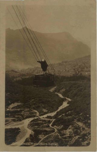 Grindelwald Wetterhorn Aufzug