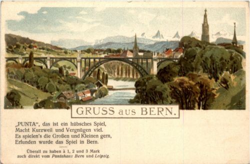 Gruss aus Bern - Litho