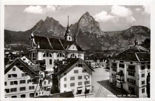 Schwyz und die Mythen