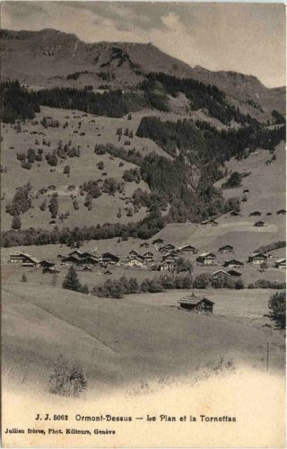 Ormont-Dessus - Le Plan et la Tornettas
