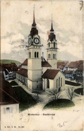 Winterthur - Stadtkirche