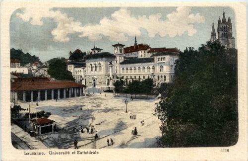 Lausanne - Universite et Cathedrale