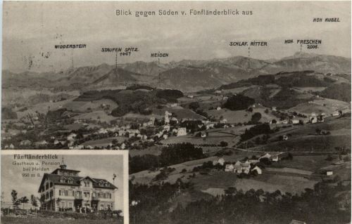 Heiden - Gasthaus Fünfländerblick