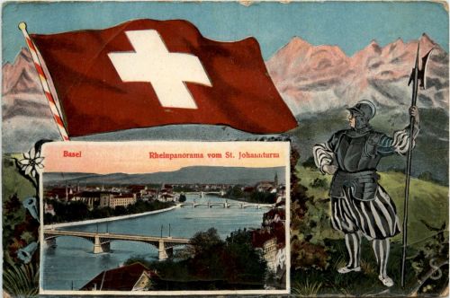 Basel - Rheinpanorama