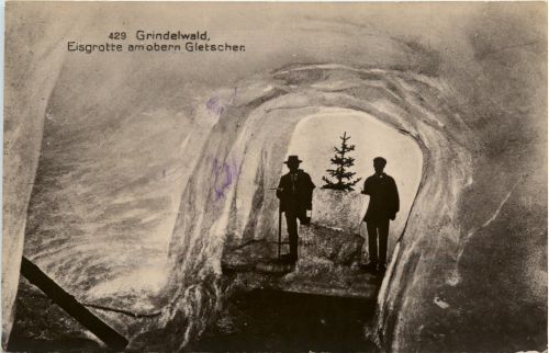 Grindelwald - Eisgrotte am oberen Gletscher