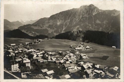 Leysin village