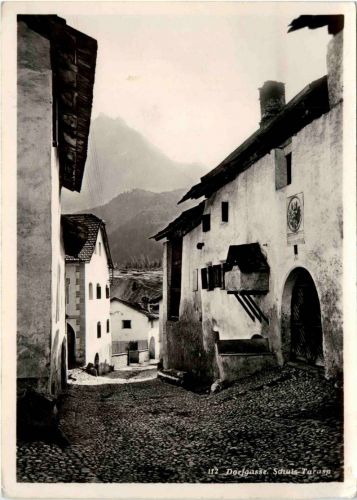 Dorfgasse Schuls Tarasp