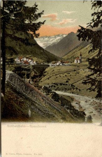 Gotthardbahn - Goeschenen
