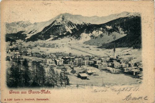 Gruss aus Davos-Platz