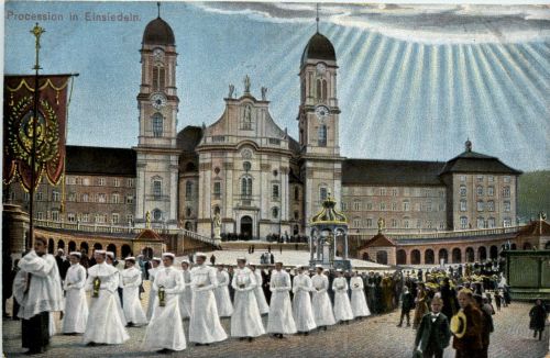 Procession in Einsiedeln