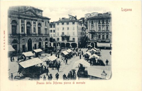 Lugano - Piazza della Riforma