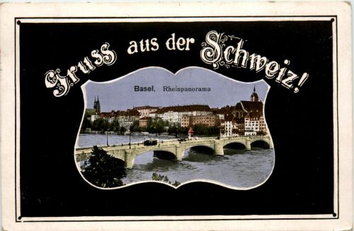 Basel - Gruss aus der Schweiz