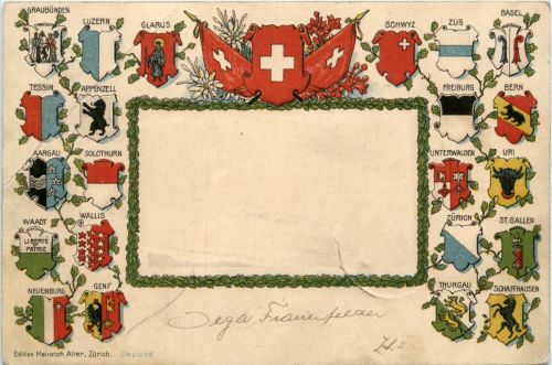 Schweiz - Litho