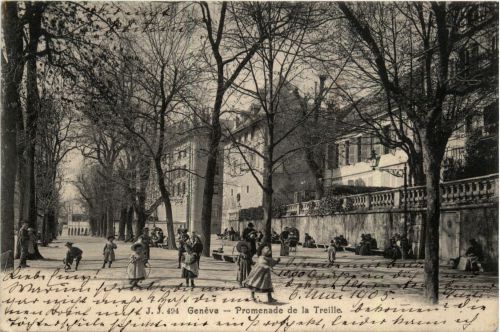 Geneve - Promenade de la Treille