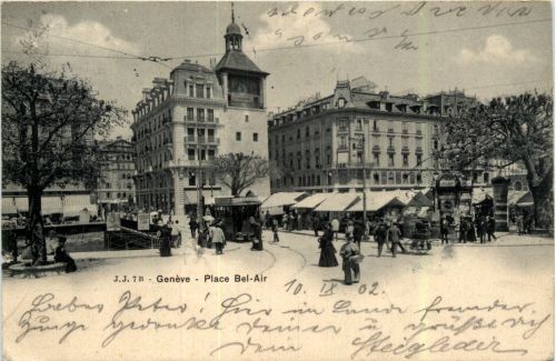 Geneve - Place Bel-Air