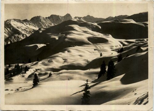 Arosa - Skigebiet auf Prätschalp