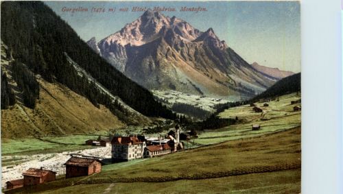 Gargellen mit Hotel Madrisa