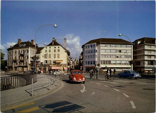 Yverdon - Pont de Gleyres - VW Käfer