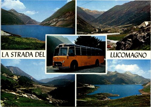 La Strada del Lucomagno - Postbus