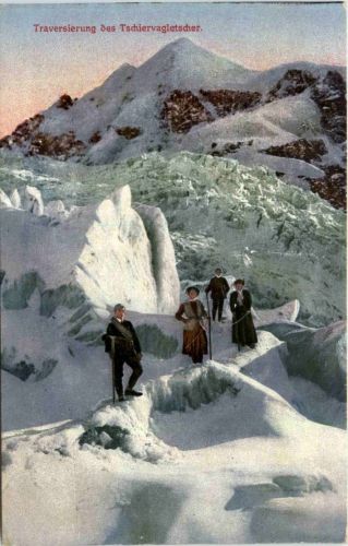 Traversierung des Tschiervagletscher