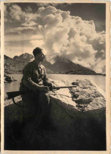 Gemsjäger am Lac blau - Jagd