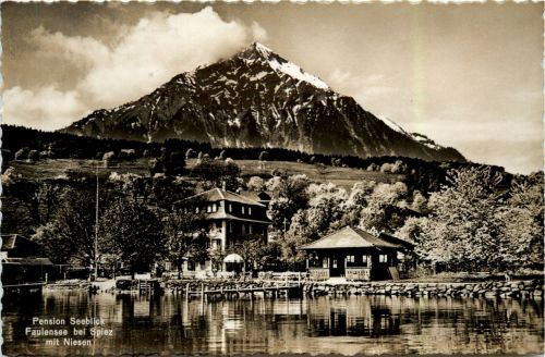 Pension Seeblick - Faulensee bei Spiez