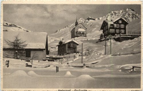 Andermatt - Dorfpartie