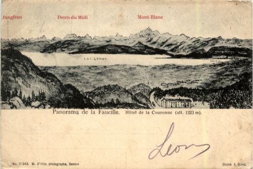 Panorma de la Faucille - Hotel de la Couronne