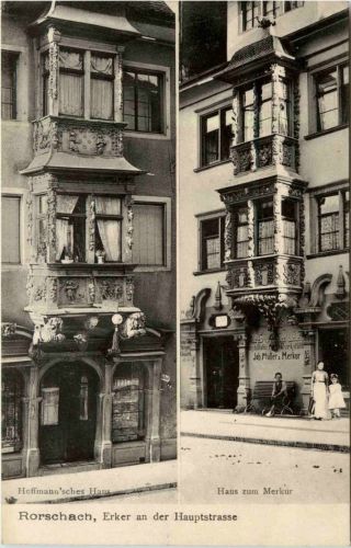 Rorschach - Erker an der Hauptstrasse