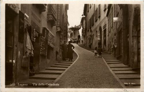 Lugano - Via della Cattedrale