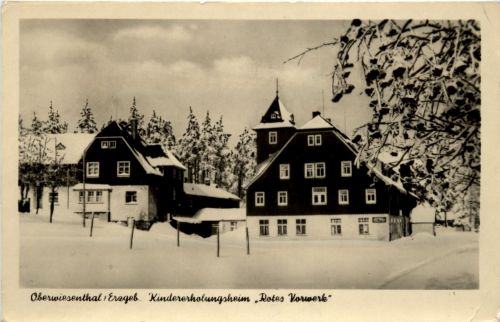 Oberwiesenthal - Kindererholungsheim Rotes Vorwerk