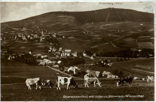 Oberwiesenthal mit Unter und Böhmisch Wiesenthal