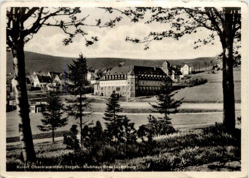 Oberwiesenthal - Klubhaus Rosa Luxemburg