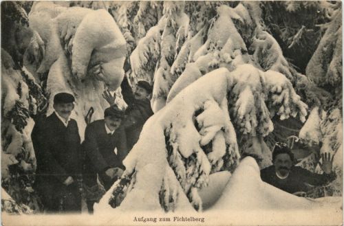 Aufgang zum Fichtelberg