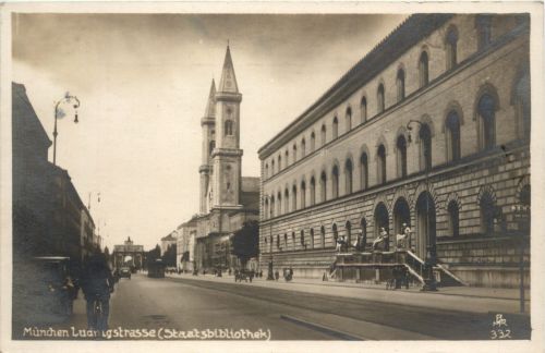 Gruss aus Berlin - FriedrichstrasseMünchen - Ludwigstrasse
